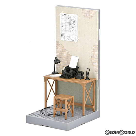 【新品】【お取り寄せ】[PTM] LittleArmory(リトルアーモリー) LD045 1/12 ミリタリーオフィスA プラモデル(325543) TOMYTEC(トミーテック) (20240323)
