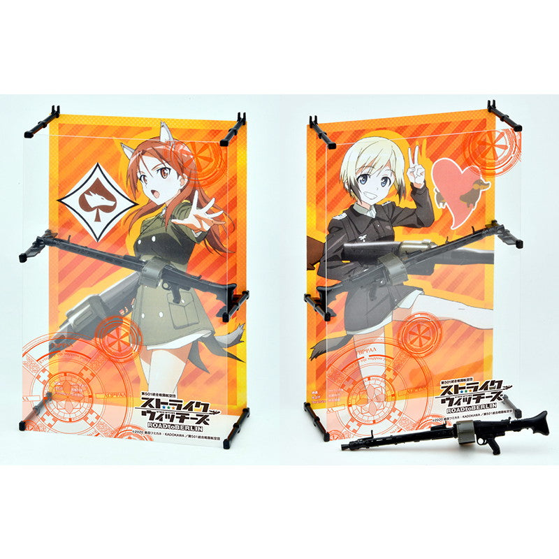 【新品即納】[PTM] (再販) カード4枚付属 LittleArmory(リトルアーモリー) LASW02 1/12 『ストライクウィッチーズ ROAD to BERLIN』MG42S(2挺セット) プラモデル(328858) TOMYTEC(トミーテック) (20241031)
