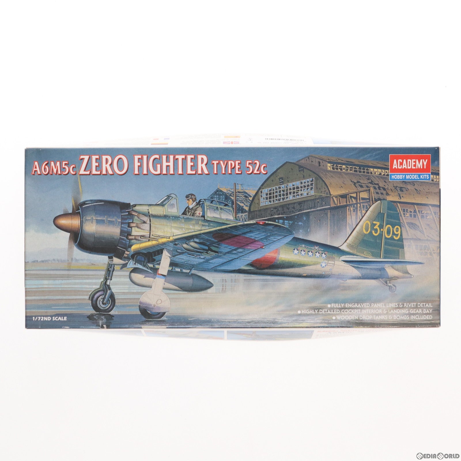 【中古即納】[PTM] 1/72 A6M5c ZERO FIGHTER TYPE 52c 2176 プラモデル(FA157) ACADEMY(アカデミー)(20091104)