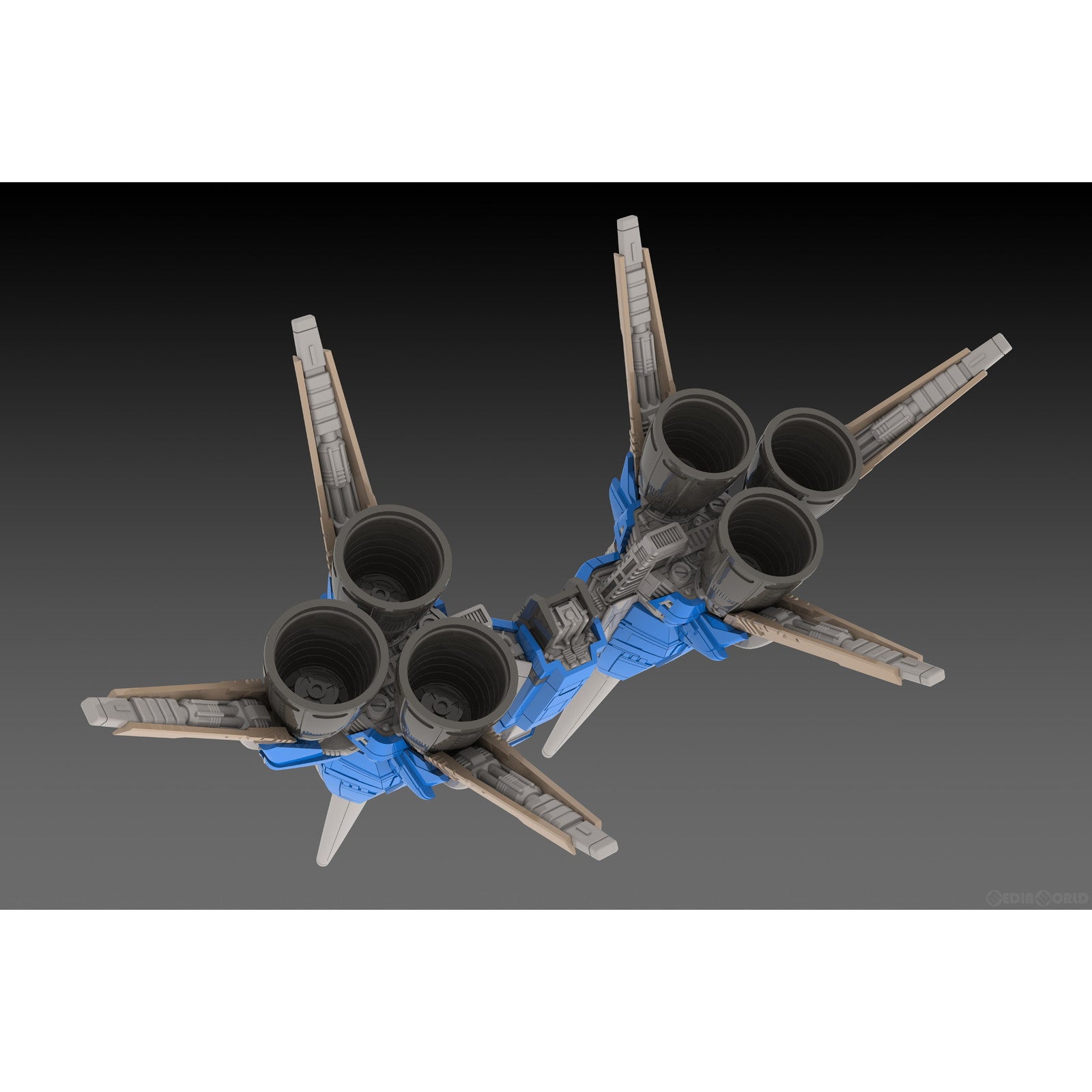 【新品即納】[PTM] 1/144 RVA-818 X-LAY 2P COLOR RAYFORCE(レイフォース) プラモデル(PP185) PLUM(プラム) (20240301)