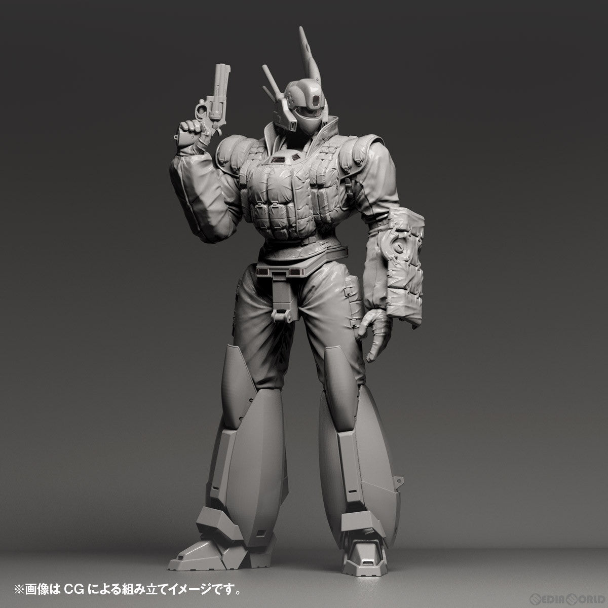 【新品即納】[PTM]ARTPLA 1/35 SCULPTURE WORKS イングラムリアクティブアーマー1号機 機動警察パトレイバー2 the Movie プラモデル(AP027) 海洋堂(20240430)