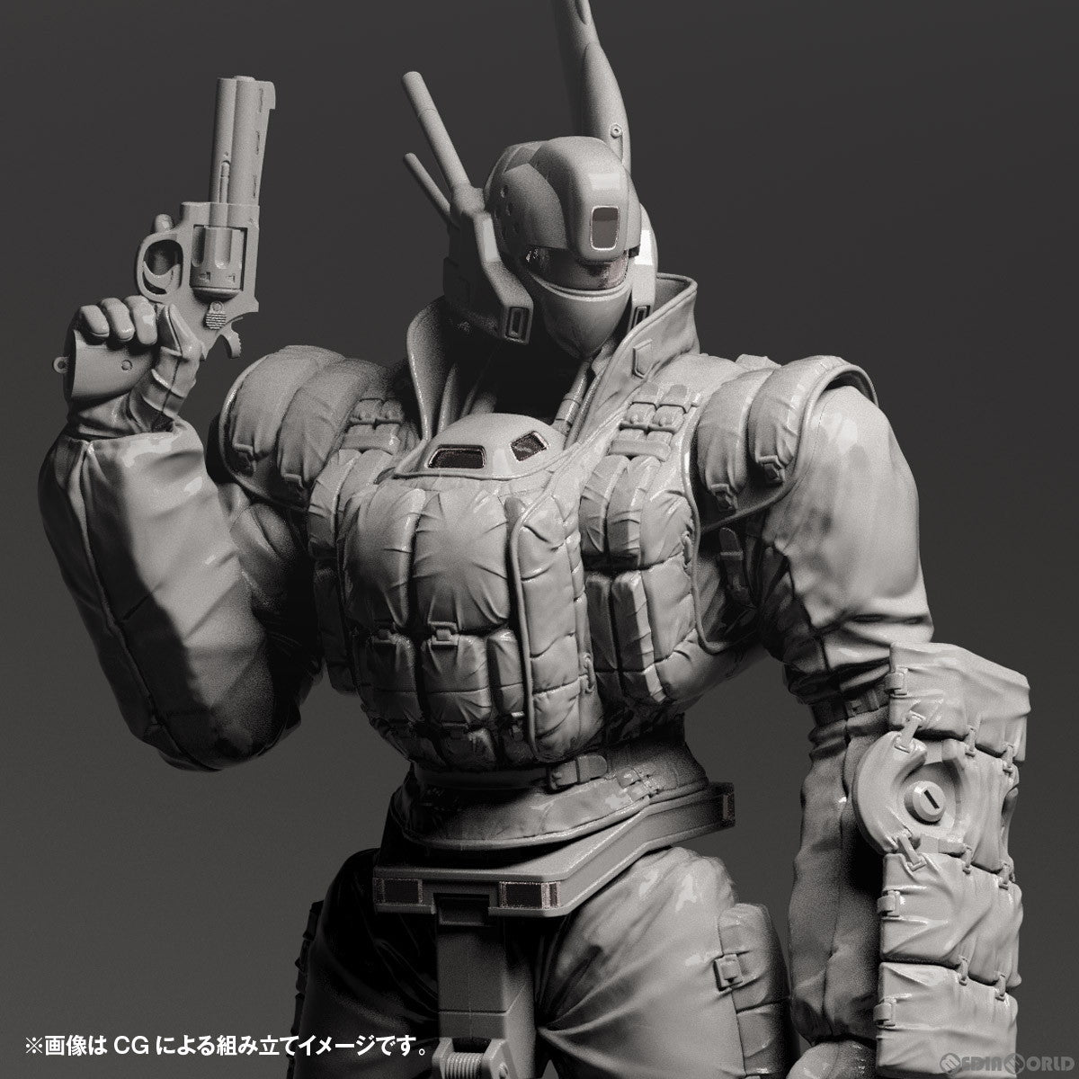 【新品即納】[PTM]ARTPLA 1/35 SCULPTURE WORKS イングラムリアクティブアーマー1号機 機動警察パトレイバー2 the Movie プラモデル(AP027) 海洋堂(20240430)