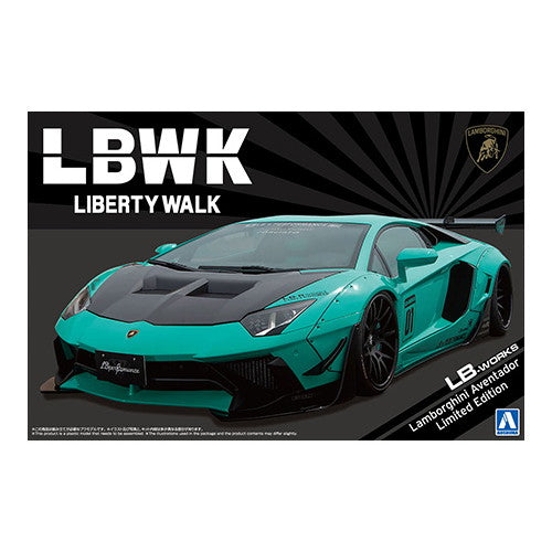 【新品即納】[PTM] (再々販) 1/24 リバティーウォーク No.21 LBワークス ランボルギーニ アヴェンタドール リミテッドエディション Ver.2 プラモデル(059951) アオシマ(20251031)