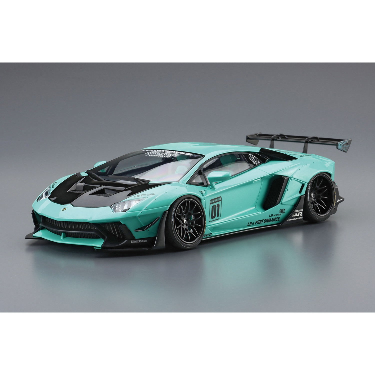 【新品即納】[PTM] (再々販) 1/24 リバティーウォーク No.21 LBワークス ランボルギーニ アヴェンタドール リミテッドエディション Ver.2 プラモデル(059951) アオシマ(20251031)