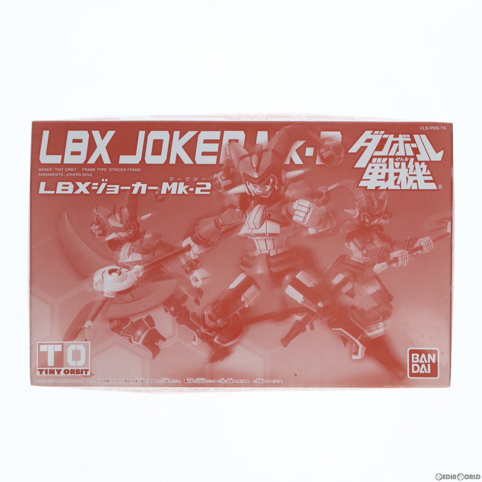 【中古即納】[PTM] プレミアムバンダイ限定 LBXジョーカー Mk-2 ダンボール戦機 プラモデル(0173121) バンダイ(20111231)