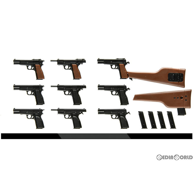 【新品即納】[PTM] LittleArmory(リトルアーモリー) LA096 1/12 ブローニングHPタイプ プラモデル(329749) TOMYTEC(トミーテック) (20240420)