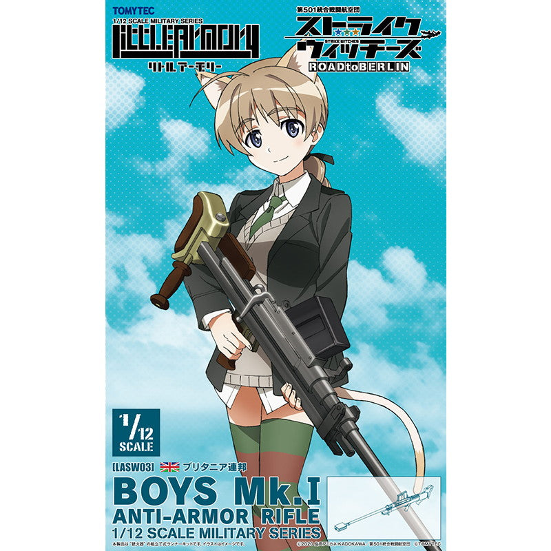 【新品即納】[PTM] (再販) カード2枚付属 LittleArmory(リトルアーモリー) LASW03 1/12 『ストライクウィッチーズ ROAD to BERLIN』ボーイズMk.1 プラモデル(328865) TOMYTEC(トミーテック)(20241130)