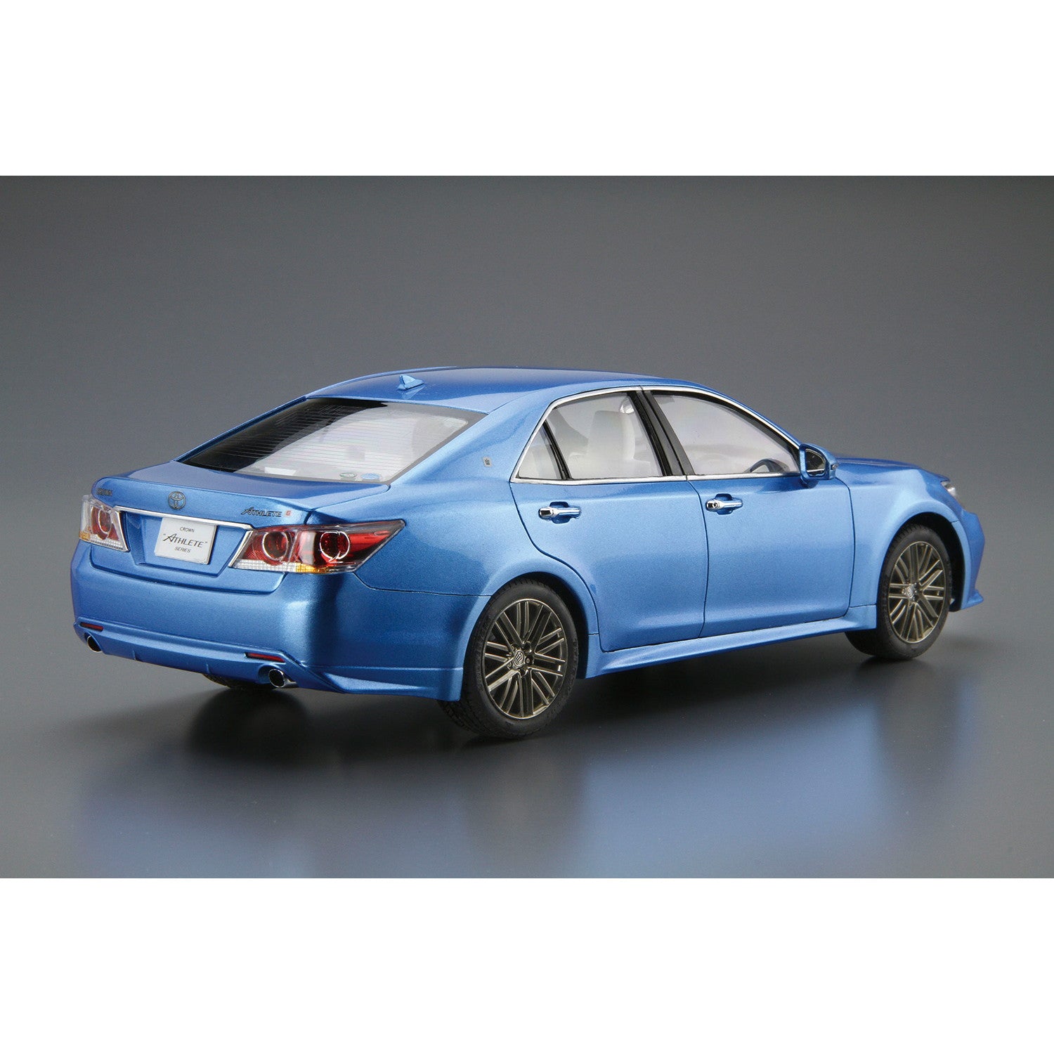 【新品即納】[PTM] (再々販) ザ・モデルカー No.42 1/24 トヨタ GRS214/AWS210 クラウンアスリートG '15 プラモデル(068212) アオシマ(20250922)