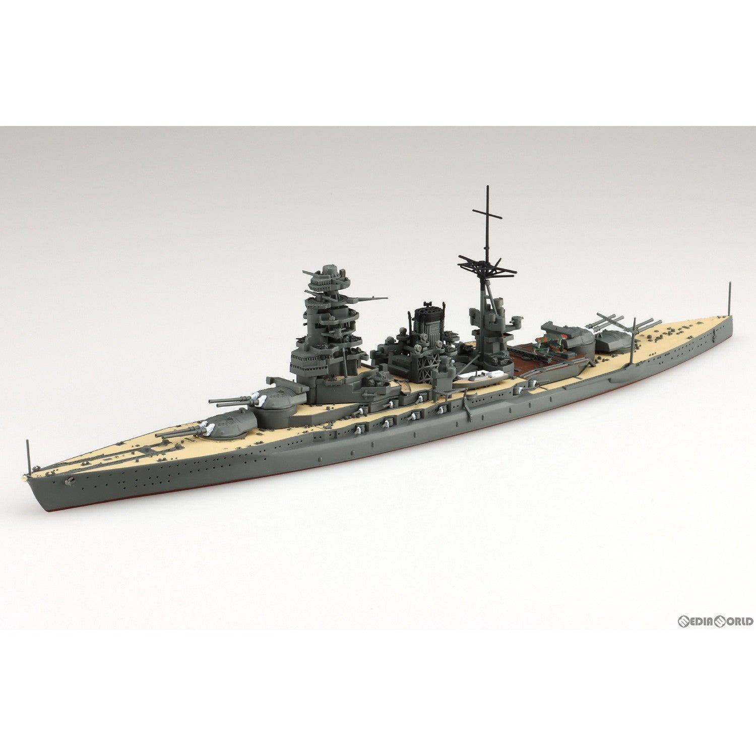 【新品即納】[PTM] 1/700 ウォーターライン No.123 日本海軍 戦艦 長門 プラモデル(066546) アオシマ(20240531)