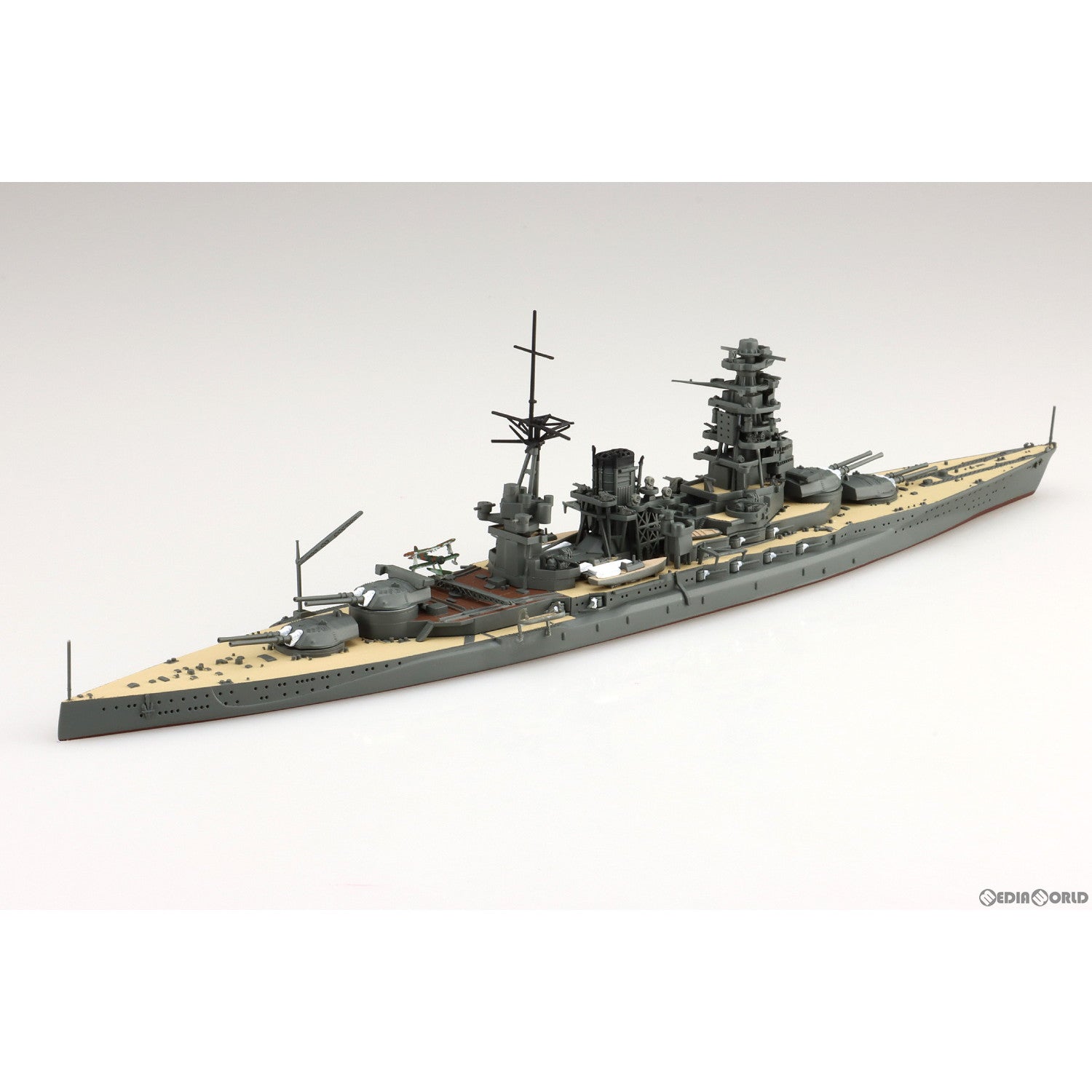 【新品即納】[PTM] 1/700 ウォーターライン No.123 日本海軍 戦艦 長門 プラモデル(066546) アオシマ(20240531)