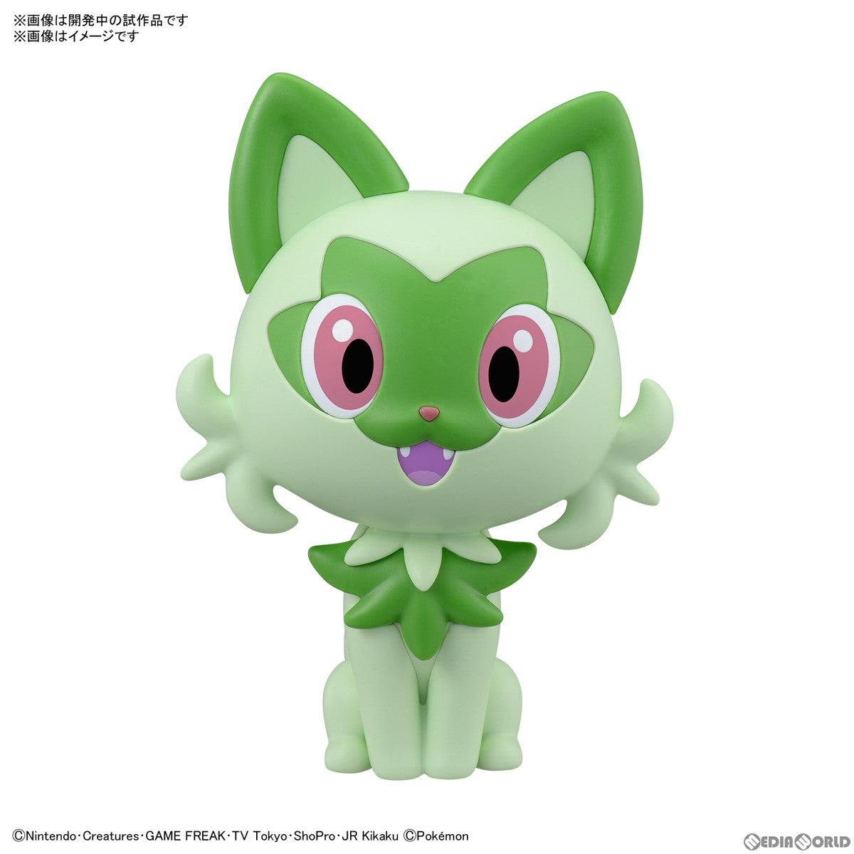 【新品即納】[PTM] (再販) ポケモンプラモコレクション クイック!! No.18 ニャオハ ポケットモンスター プラモデル バンダイスピリッツ(20250131)
