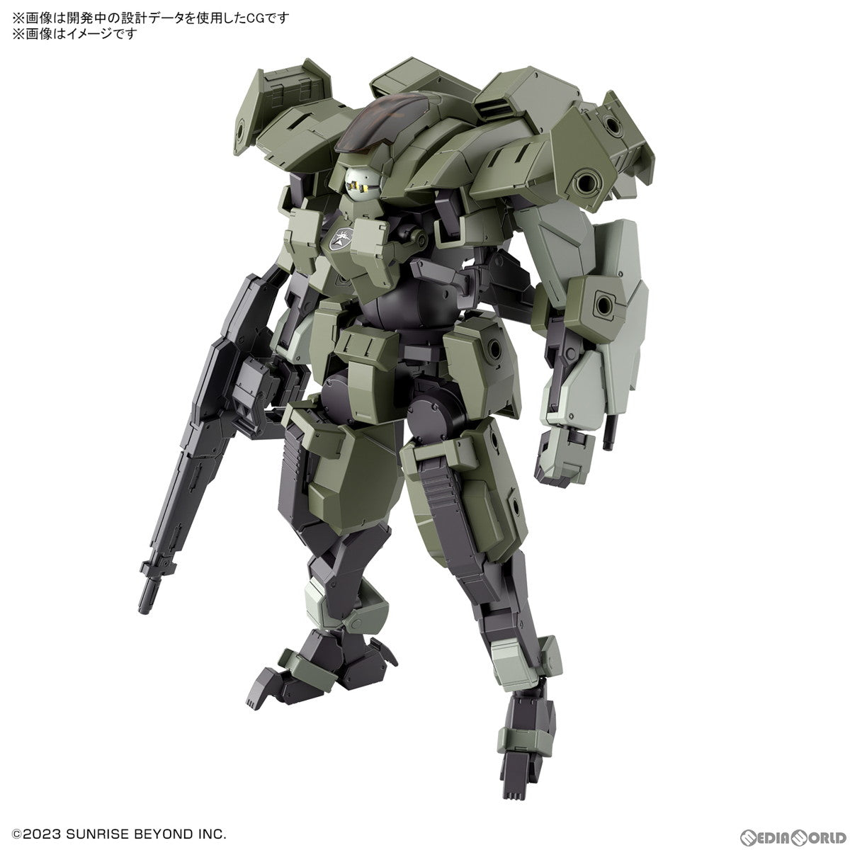 【新品即納】[PTM] HG 1/72 アーロンライノ 境界戦機 極鋼ノ装鬼 プラモデル バンダイスピリッツ(20240525)