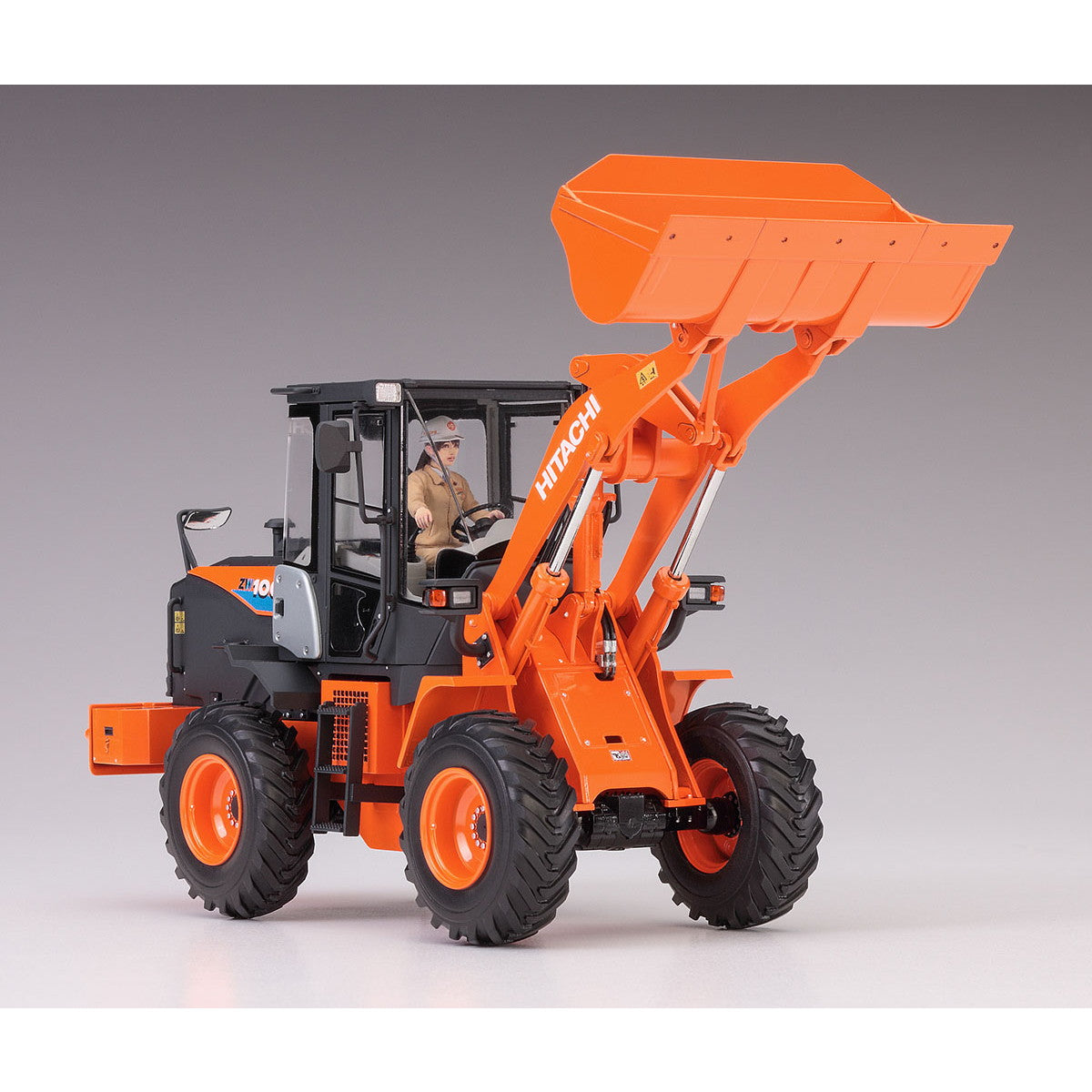 【中古即納】[PTM] (再販) 1/35 日立建機 ホイールローダ ZW100-6 プラモデル(WM04) ハセガワ(20241031)