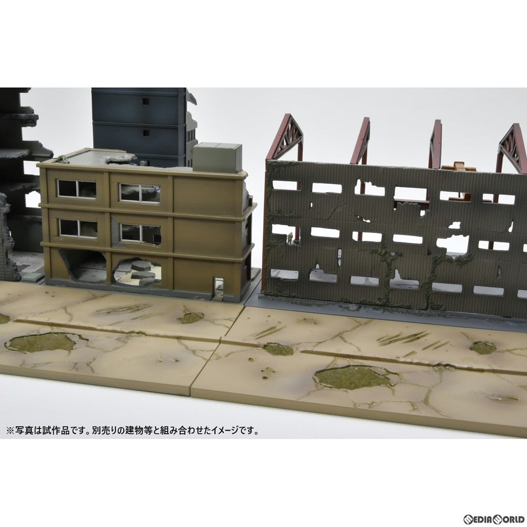 【新品】【お取り寄せ】[PTM] ジオコレ・コンバットシリーズ DCMA19 1/144 ジオコム ミニベース 道路C プラモデル(330240) TOMYTEC(トミーテック)(20240622)