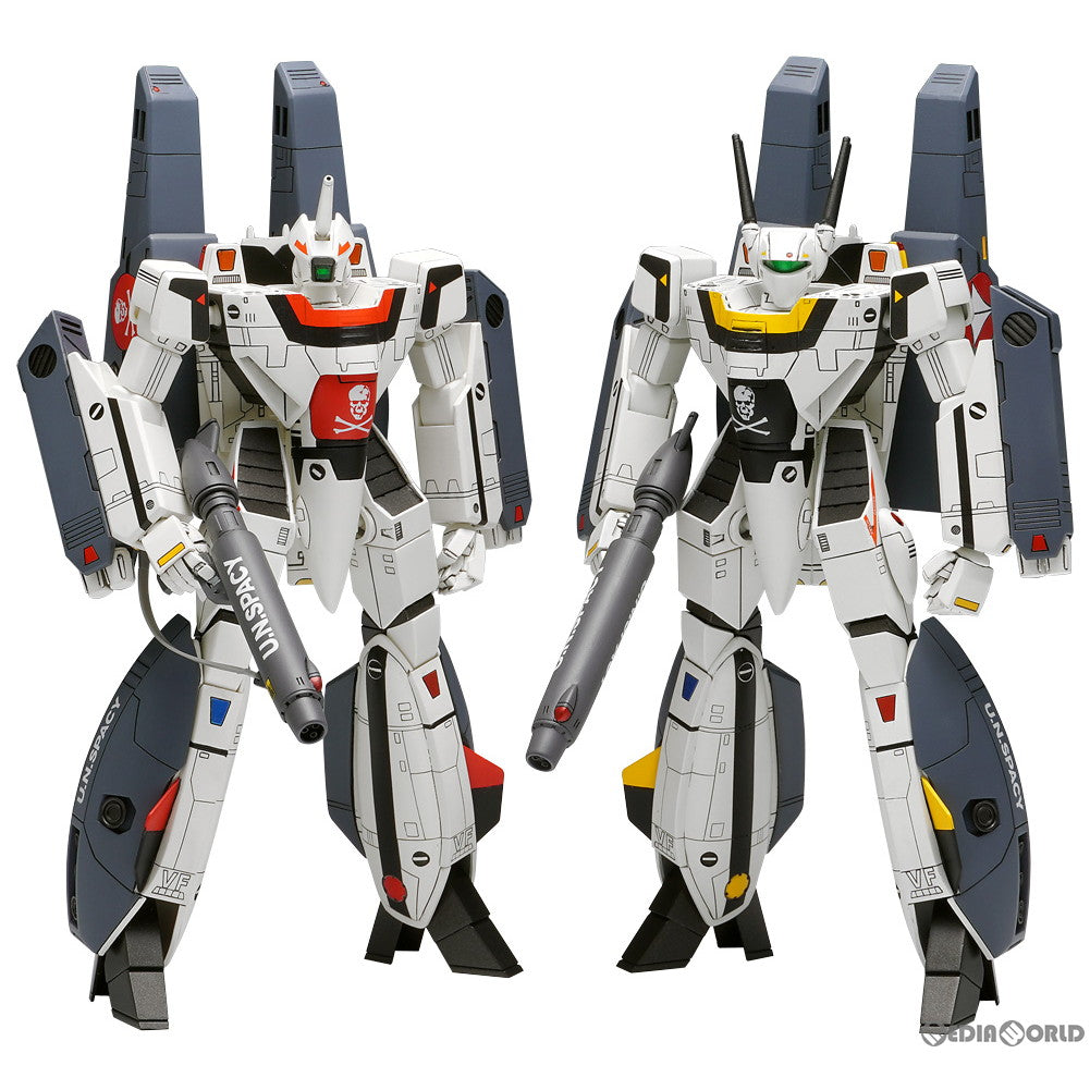 【中古即納】[PTM] 1/100 VF-1S/A スーパーバルキリー[バトロイド] 超時空要塞マクロス プラモデル(MC-068) ウェーブ(WAVE)(20240601)