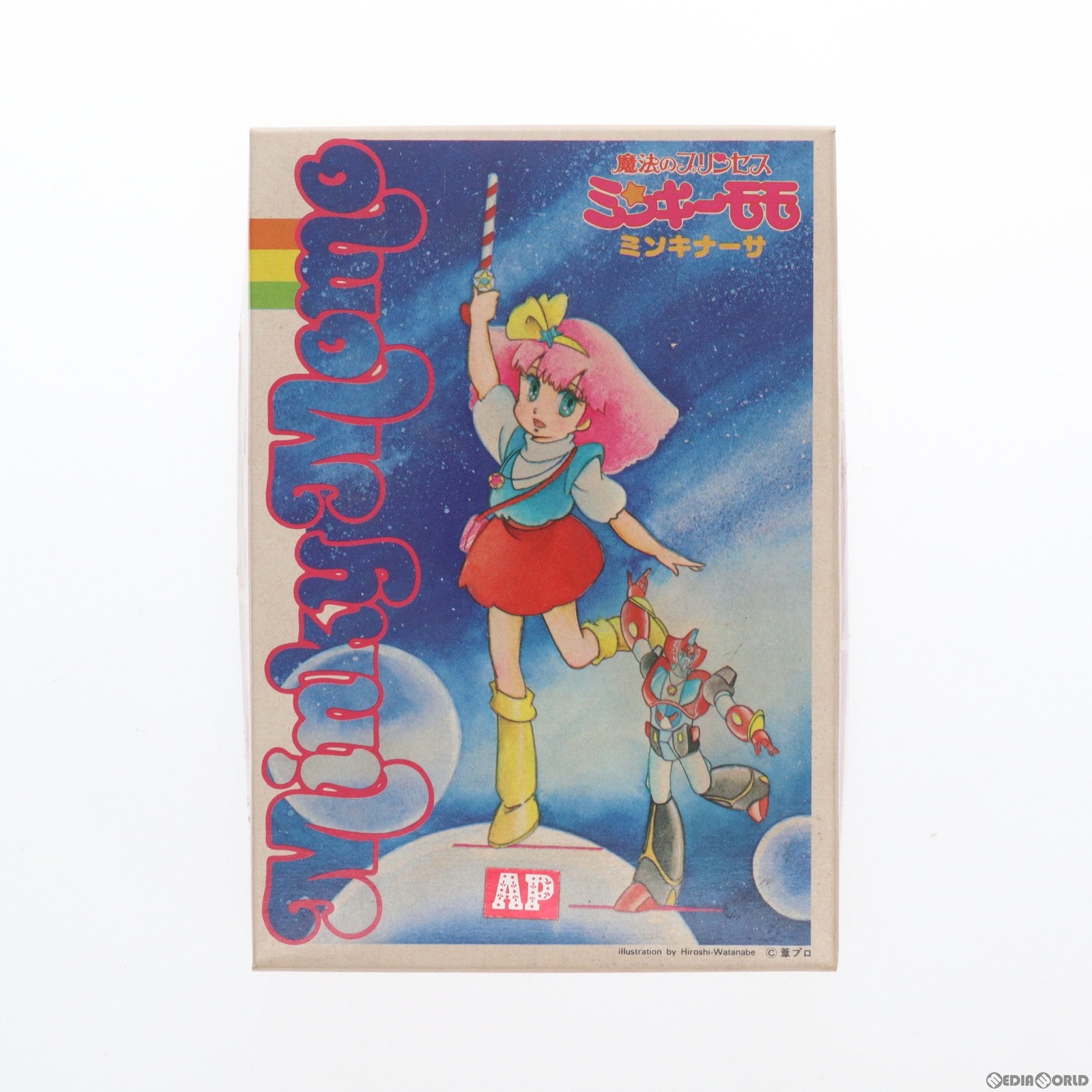 【中古即納】[PTM] (JAN無し版)ミンキーモモ&ミンキナーサ(2体セット) 魔法のプリンセス ミンキーモモ プラモデル(0503521) バンダイ(19991231)