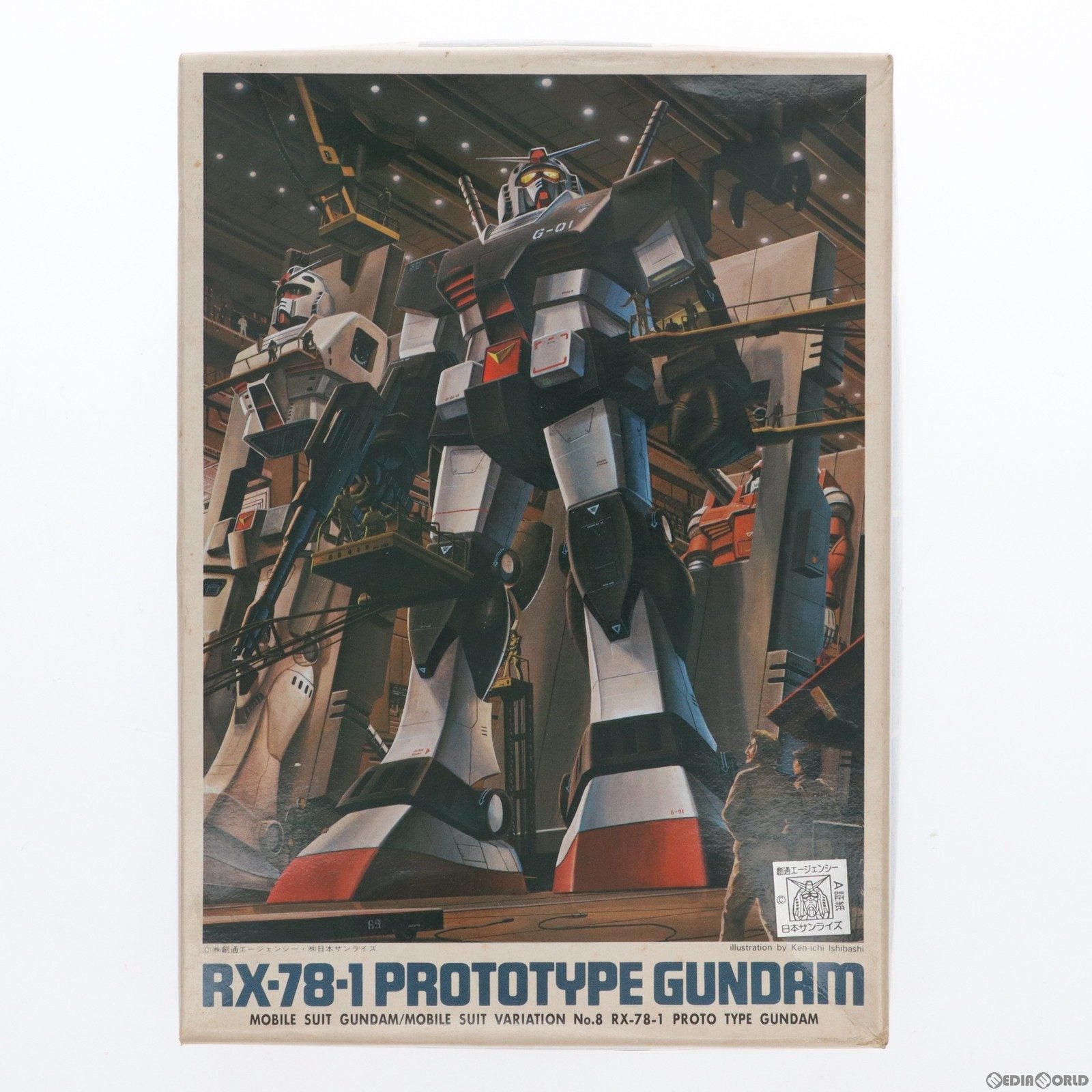 【中古即納】[PTM] (JAN無し版) 1/144 RX-78-1 プロトタイプガンダム 機動戦士ガンダム MSV(モビルスーツバリエーション) シリーズNo.8 プラモデル(0501311) バンダイ(19991231)