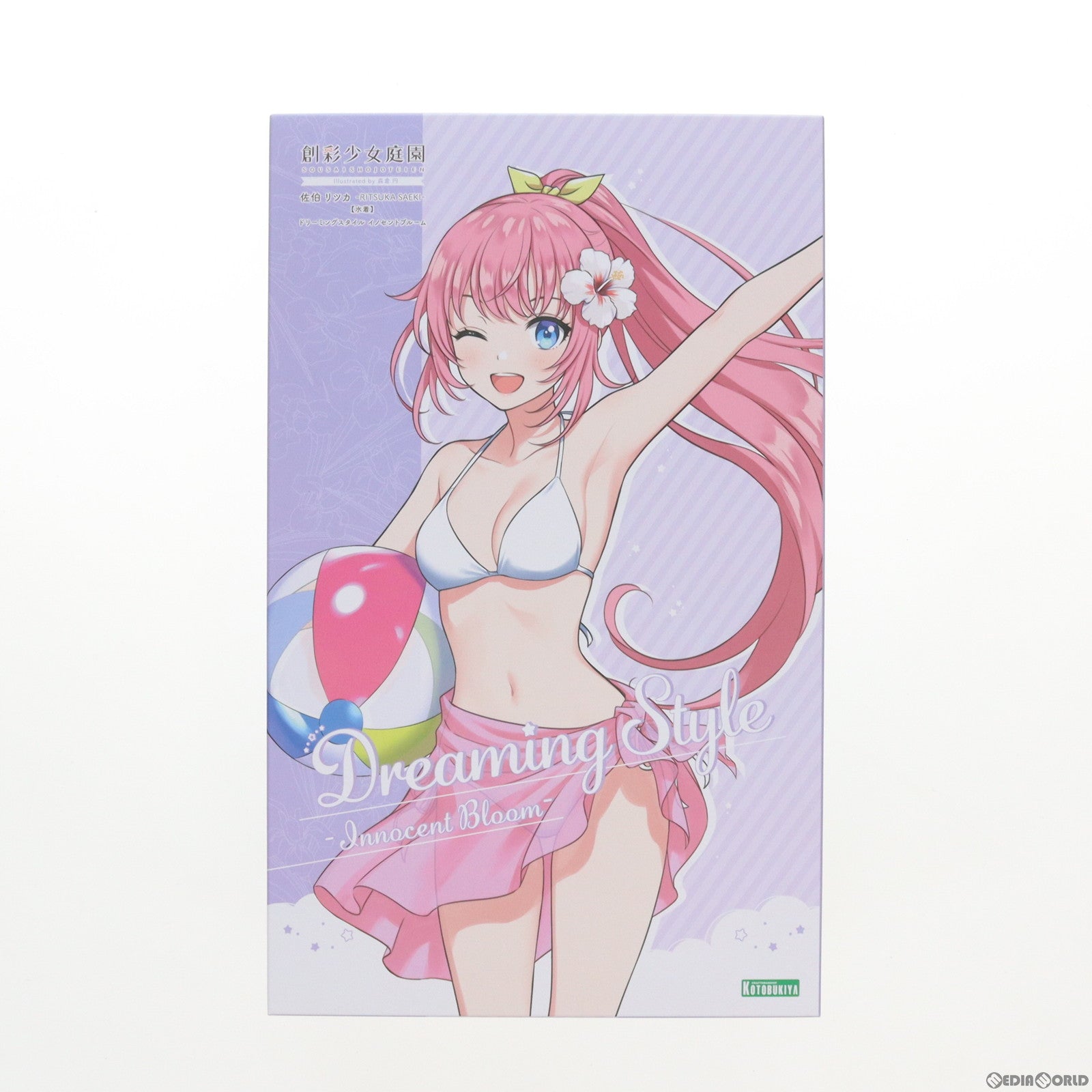 【中古即納】[PTM] コトブキヤショップ限定 創彩少女庭園 1/10 佐伯リツカ(さえきりつか) 水着 ドリーミングスタイル イノセントブルーム プラモデル(JK045) コトブキヤ(20240131)