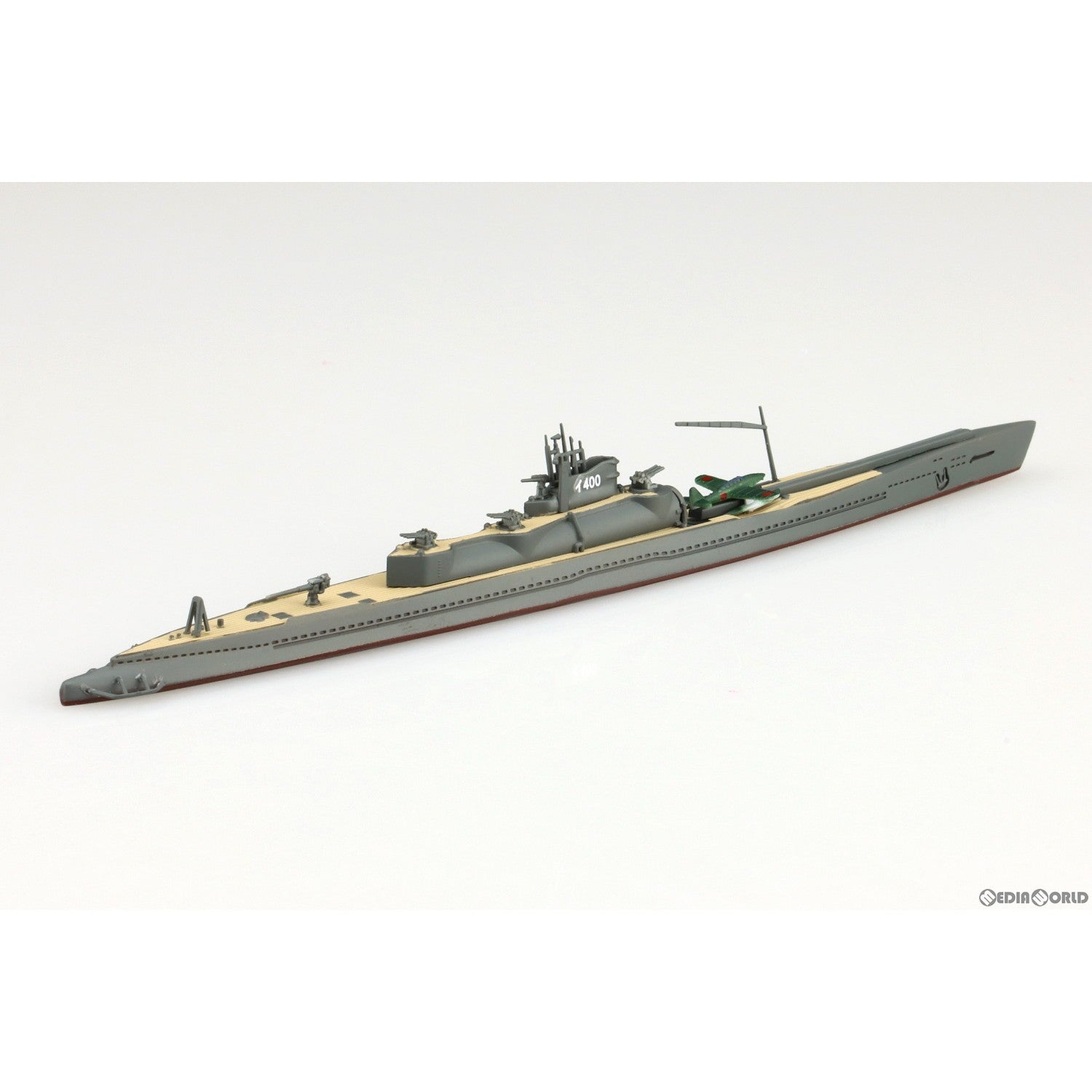 【新品】【お取り寄せ】[PTM] 1/700 ウォーターライン No.451 日本海軍 特型潜水艦 伊400 プラモデル(066591) アオシマ(20240613)