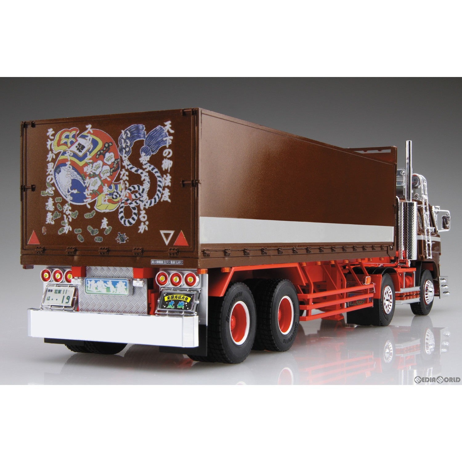 【新品即納】[PTM] ザ・デコトラ No.4 1/32 虎鐵(こてつ) プラモデル(068373) アオシマ(20240621)