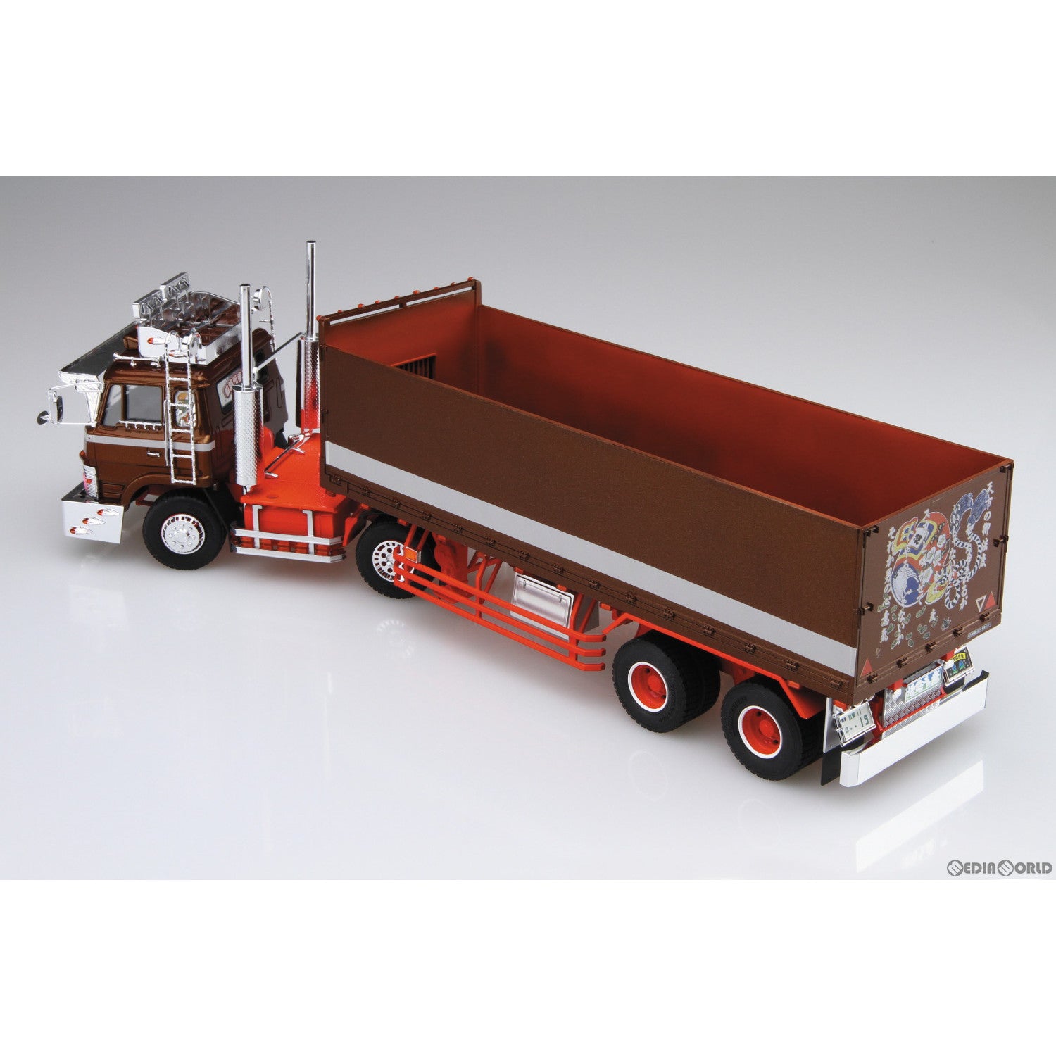 【新品即納】[PTM] ザ・デコトラ No.4 1/32 虎鐵(こてつ) プラモデル(068373) アオシマ(20240621)