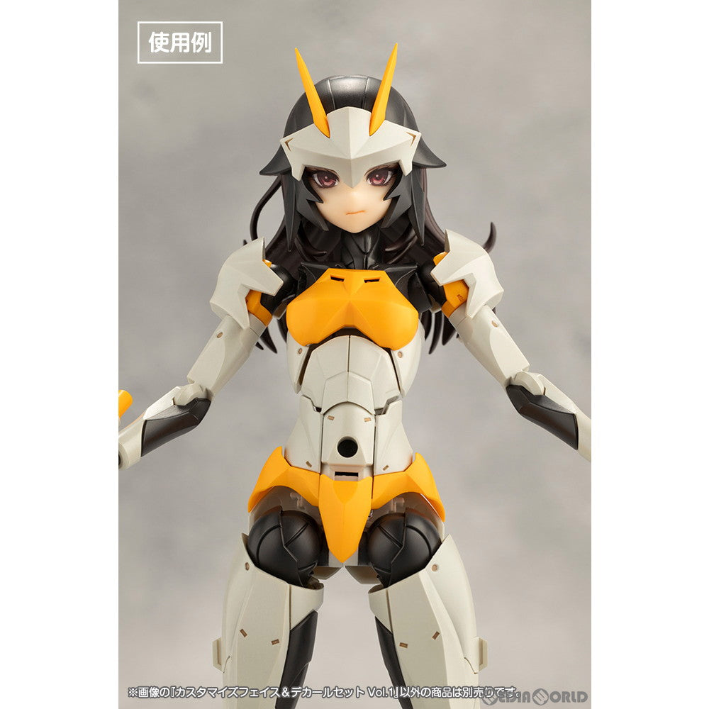 【中古即納】[PTM] 創彩少女庭園 1/10 カスタマイズフェイス&デカールセット Vol.1 プラモデル用アクセサリ(JK051) コトブキヤ(20240627)