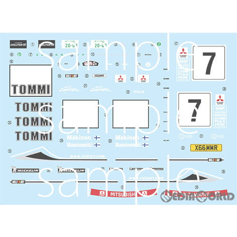 【新品即納】[PTM] 1/24 インチアップシリーズ No.311 ランサーエボリューションVII WRCラリーモデル プラモデル(047669) フジミ模型(FUJIMI) (20240420)