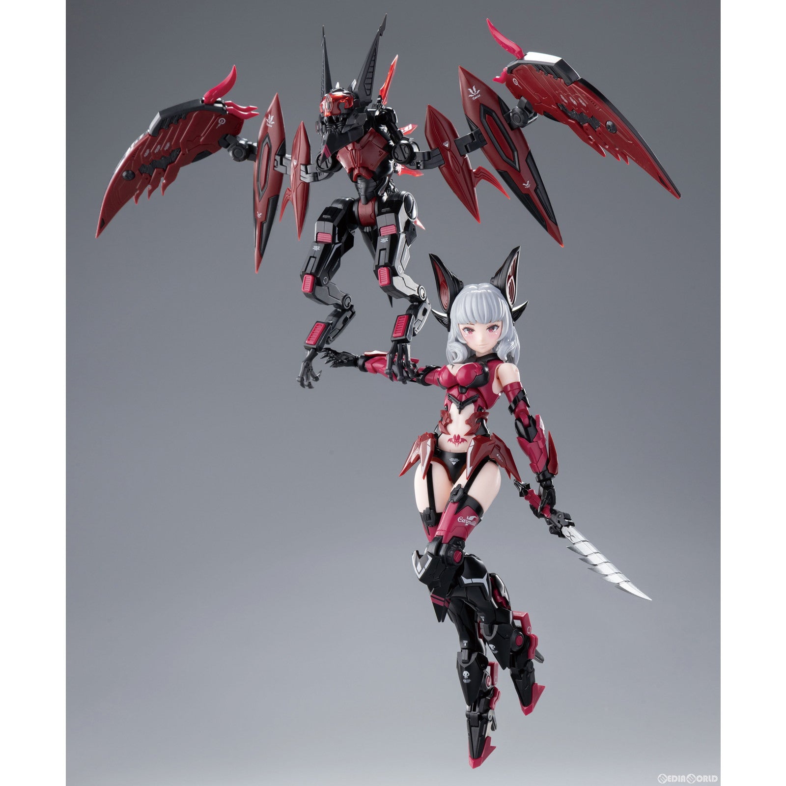 【中古即納】[PTM] イラストカード付属 A.T.K.GIRL(A.T.K.ガール) 1/12 CARMILLA(カーミラ) プラモデル 御模道(EASTERN MODEL)/童友社(20250305)