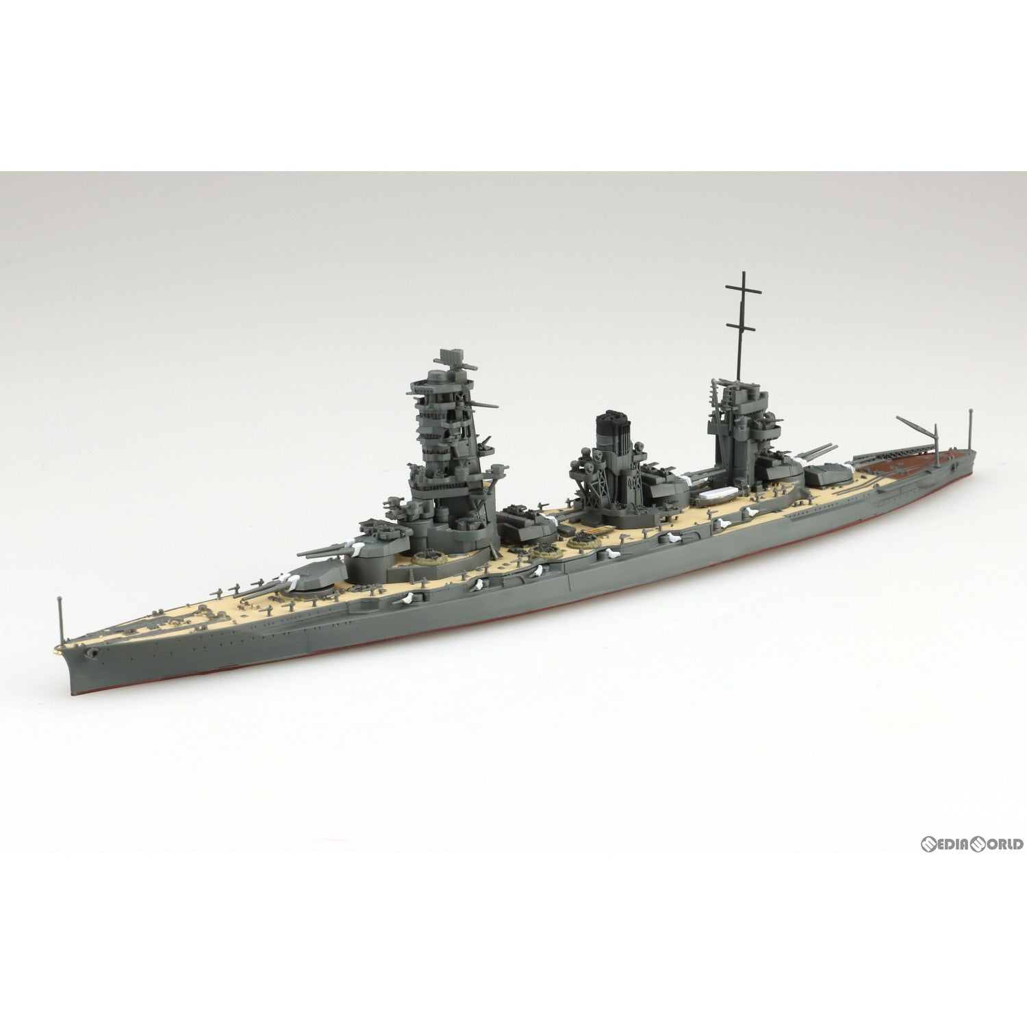 【新品即納】[PTM] 1/700 ウォーターライン No.126 日本海軍 戦艦 山城 プラモデル(066621) アオシマ(20240731)