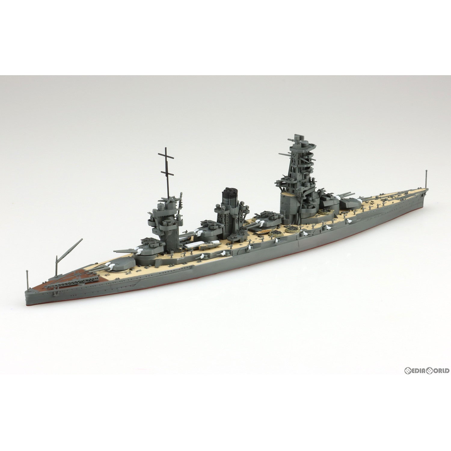 【新品即納】[PTM] 1/700 ウォーターライン No.126 日本海軍 戦艦 山城 プラモデル(066621) アオシマ(20240731)