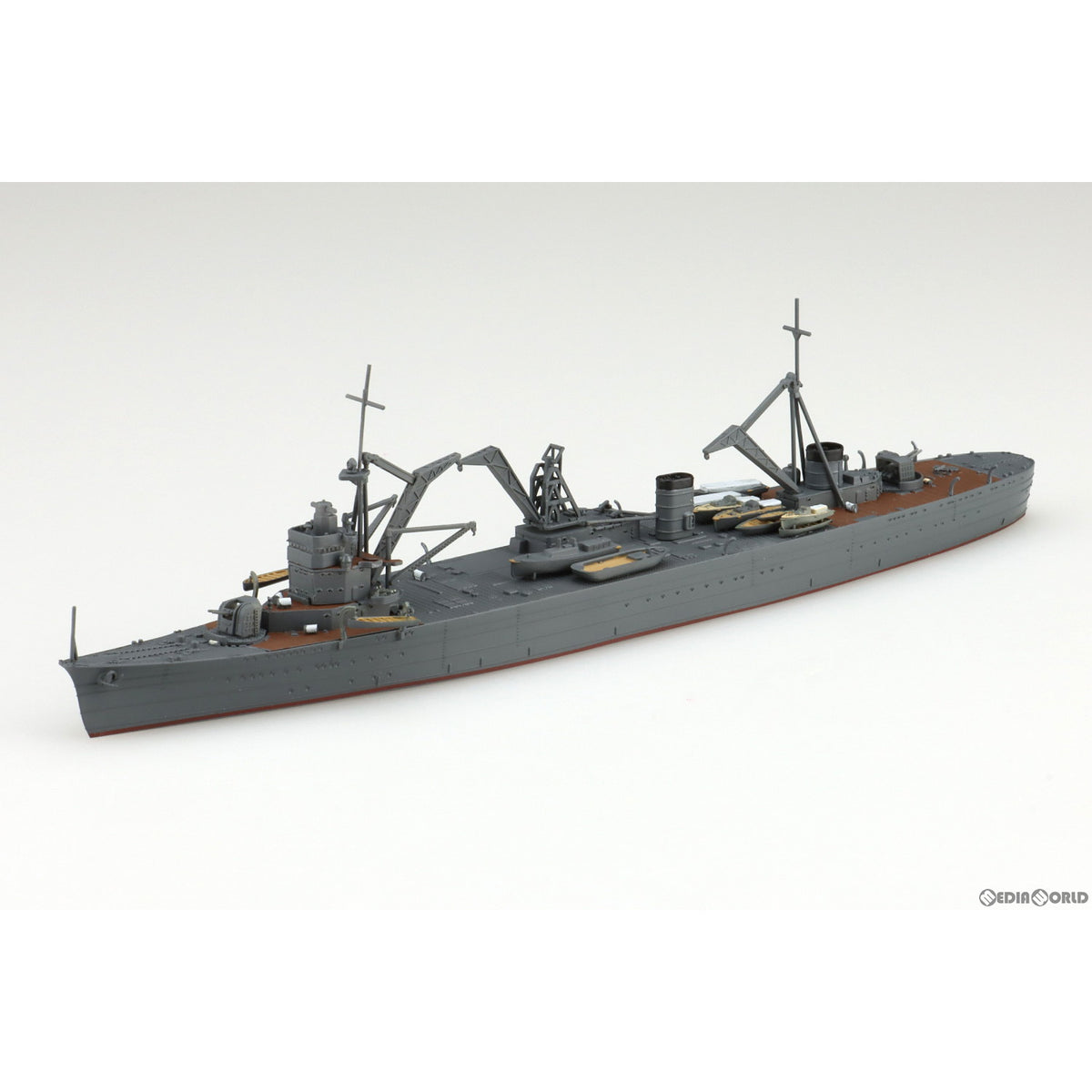 【新品】【お取り寄せ】[PTM] 1/700 ウォーターライン No.566 日本海軍 工作艦 明石 プラモデル(067260) アオシマ(20240713)
