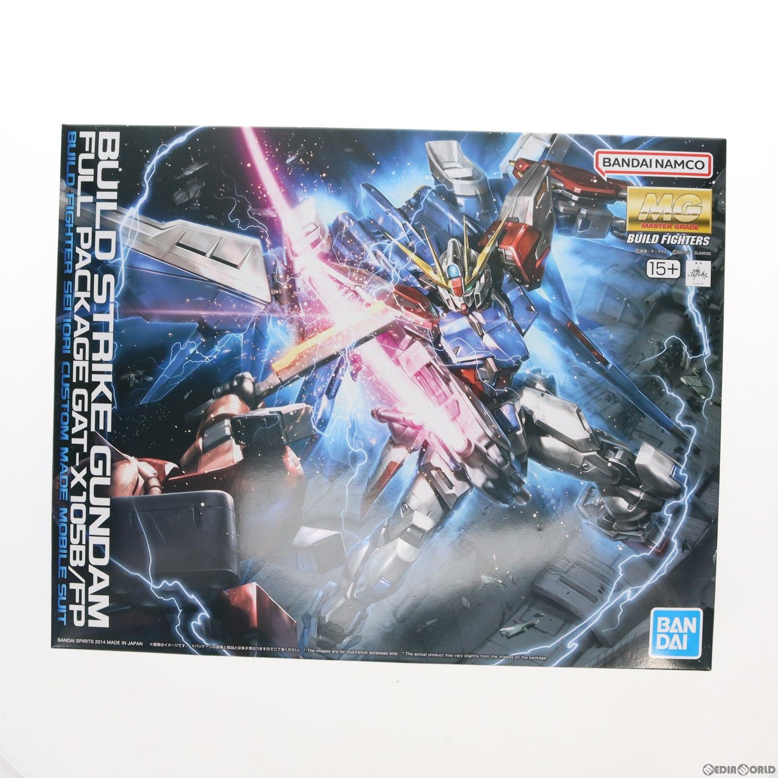 【中古即納】[PTM] MG 1/100 ビルドストライクガンダム フルパッケージ ガンダムビルドファイターズ プラモデル バンダイスピリッツ(20240228)