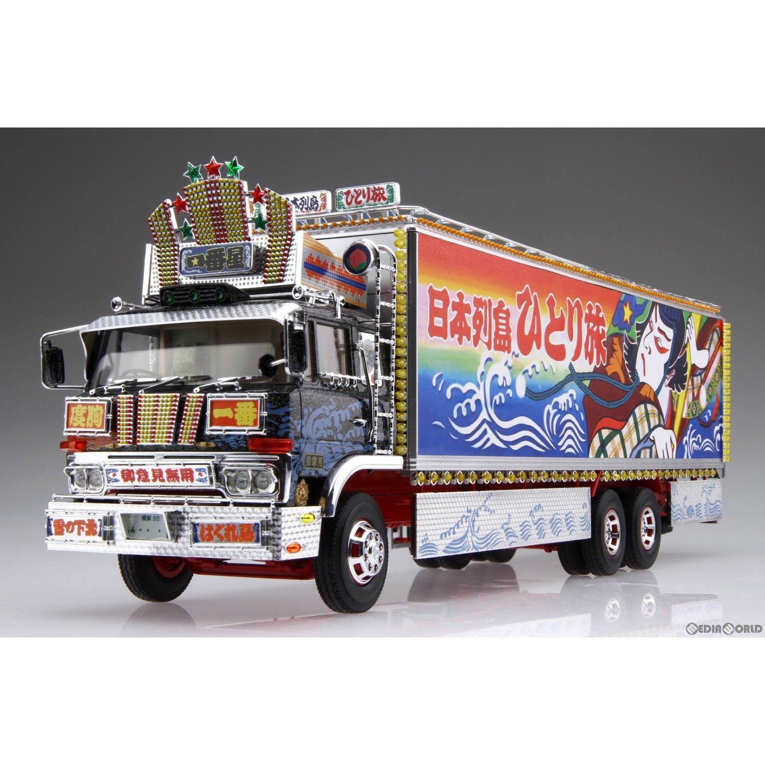 【新品即納】[PTM] 1/32 トラック野郎 No.6 一番星 北へ帰る プラモデル(067598) バンダイスピリッツ/アオシマ(20240720)