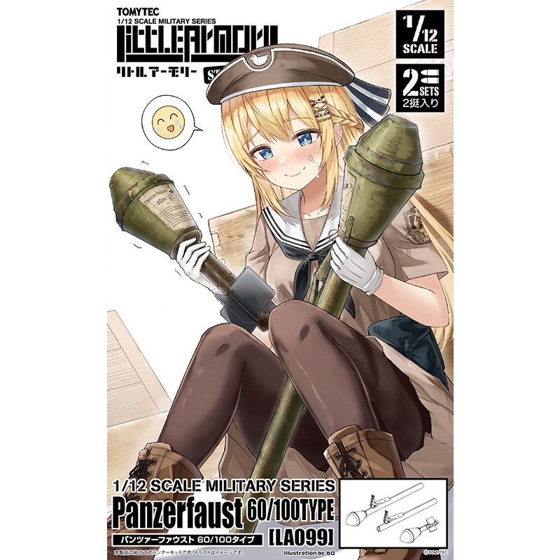 【新品即納】[PTM] (再販) LittleArmory(リトルアーモリー) LA099 1/12 パンツァーファウスト60/100タイプ プラモデル(329756) TOMYTEC(トミーテック)(20250531)