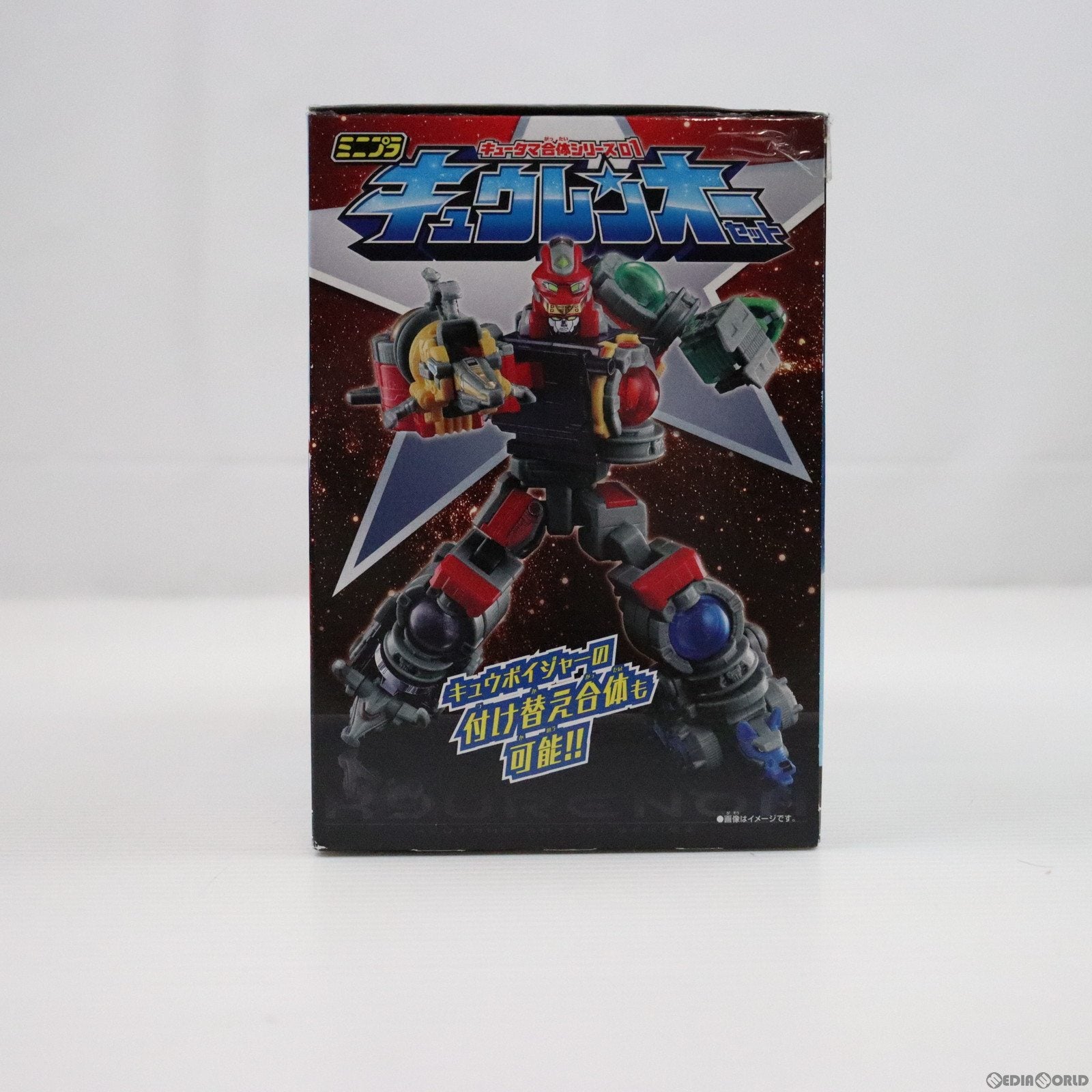 【中古即納】[PTM] (食玩)ミニプラ キュータマ合体シリーズ01 キュウレンオーセット(6種セット) 宇宙戦隊キュウレンジャー プラモデル バンダイ(20170221)