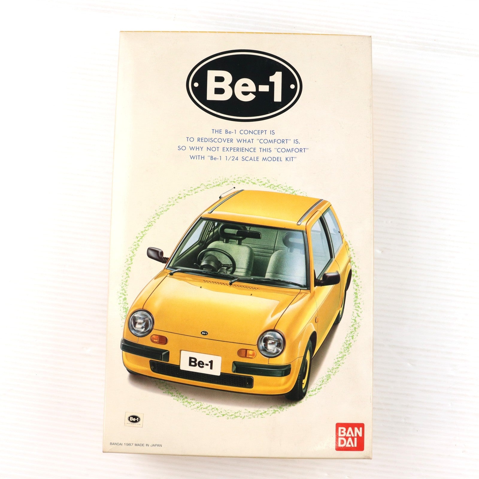 【中古即納】[PTM] 1/24 日産 Be-1 プラモデル(0020269) バンダイ(19871231)