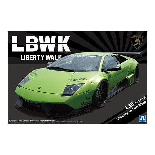 【新品即納】[PTM] (再販)1/24 リバティーウォーク No.22 LBワークス ランボルギーニ ムルシエラゴ Ver.2 プラモデル(059944) アオシマ(20250131)