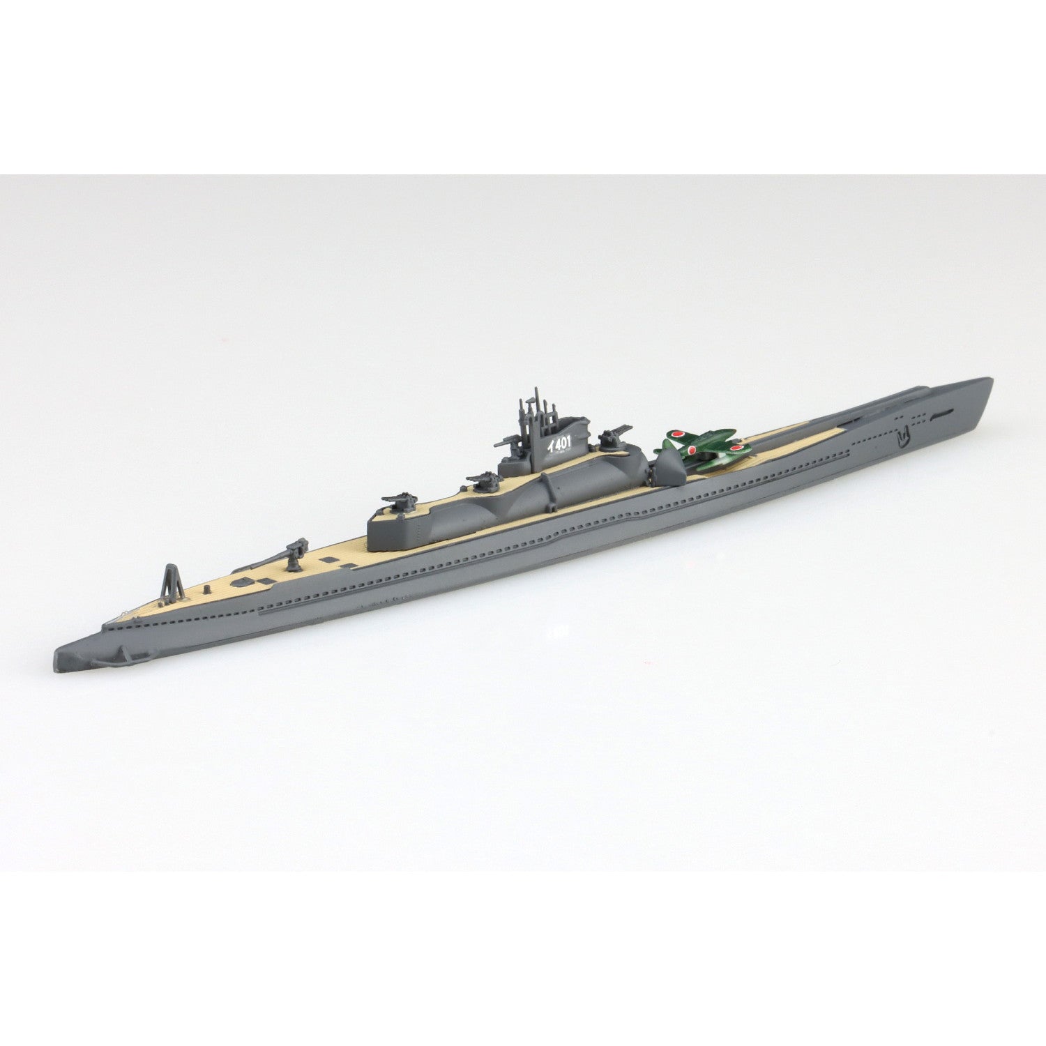 【新品】【お取り寄せ】[PTM] 1/700 ウォーターライン No.452 日本海軍 特型潜水艦 伊401(い401) プラモデル(067307) アオシマ(20240911)