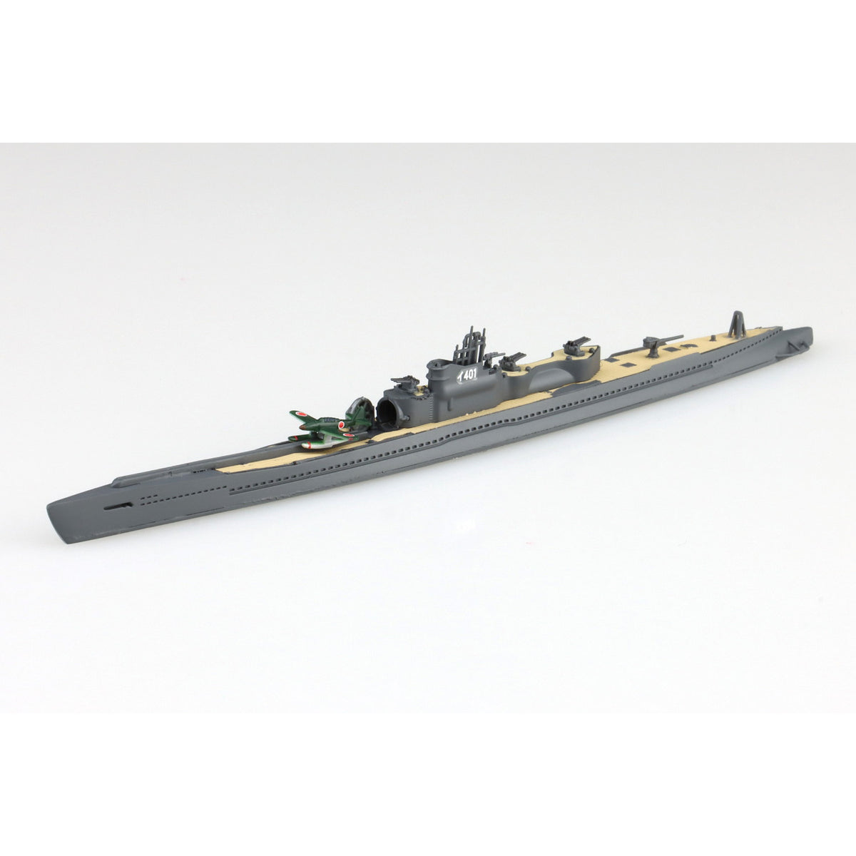 【新品】【お取り寄せ】[PTM] 1/700 ウォーターライン No.452 日本海軍 特型潜水艦 伊401(い401) プラモデル(067307) アオシマ(20250806)