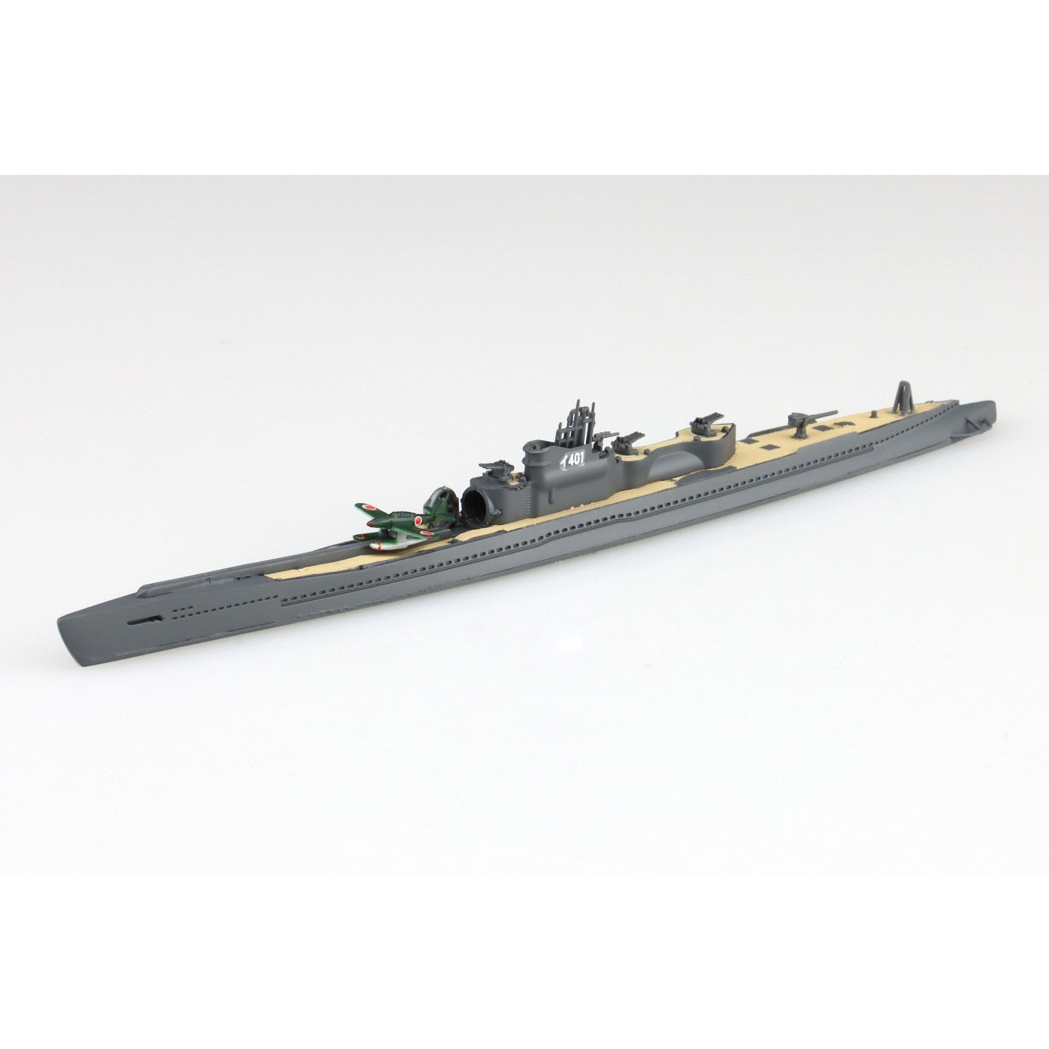 【新品】【お取り寄せ】[PTM] 1/700 ウォーターライン No.452 日本海軍 特型潜水艦 伊401(い401) プラモデル(067307) アオシマ(20240911)