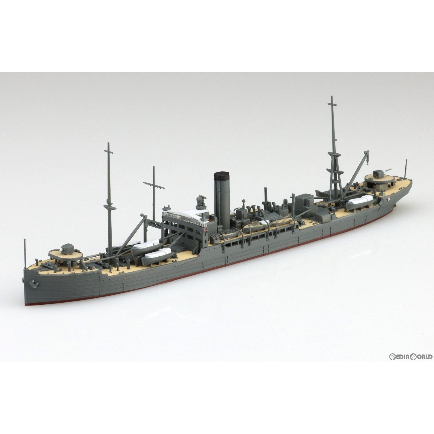 【新品即納】[PTM] 1/700 ウォーターライン No.558 日本海軍 給糧艦 間宮(まみや) プラモデル(067291) アオシマ(20240913)