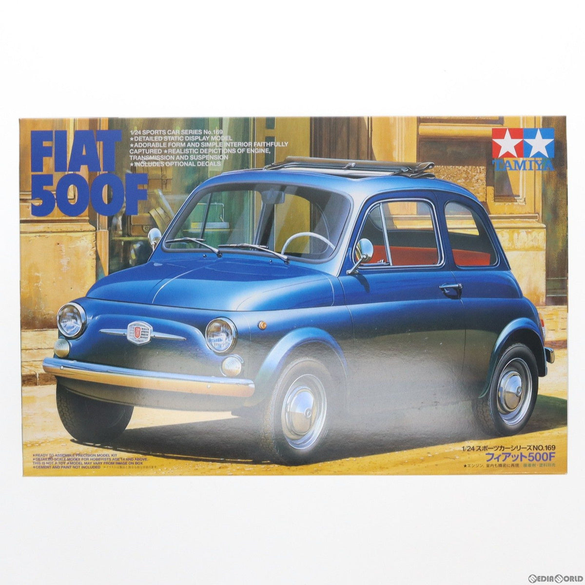 【中古即納】[PTM] スポーツカーシリーズ No.169 1/24 フィアット 500F ディスプレイモデル 特別販売 プラモデル(24169) タミヤ(20240202)