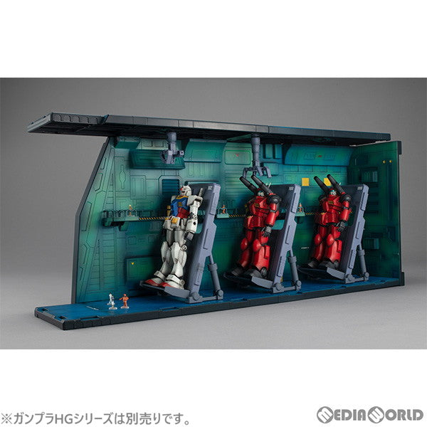 【新品即納】[PTM] Realistic Model Series ホワイトベースカタパルトデッキ ANIME EDITION 機動戦士ガンダム 1/144HGシリーズ用半完成品キット プラモデル用アクセサリ メガハウス(20240930)