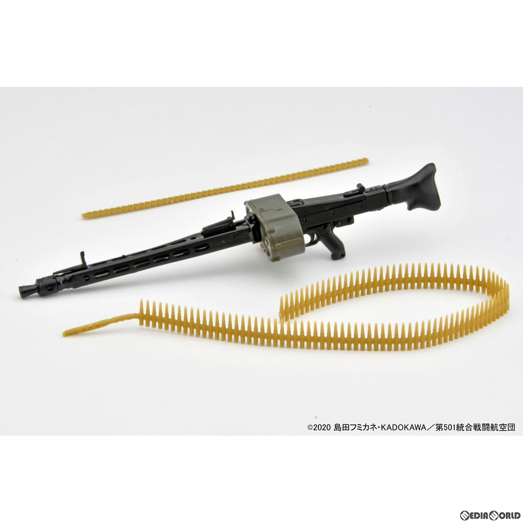 【新品即納】[PTM] カード2枚付属 LittleArmory(リトルアーモリー) LASW07 1/12 『ストライクウィッチーズ ROAD to BERLIN』MG42S(エイラ) プラモデル(328902) TOMYTEC(トミーテック) (20240824)