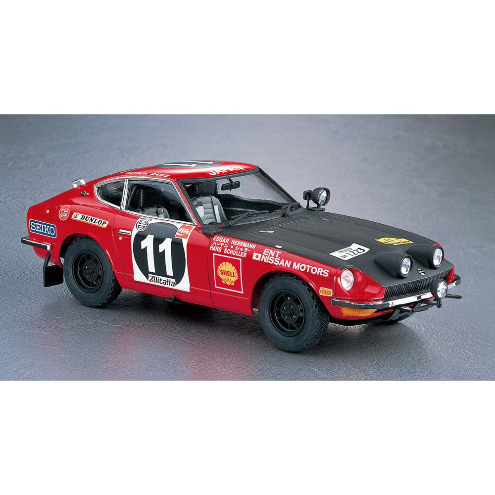 【新品即納】[PTM] (再販) 1/24 ダットサン 240Z 『1971 サファリ ラリー ウィナー』 プラモデル(HC48) ハセガワ(20241031)