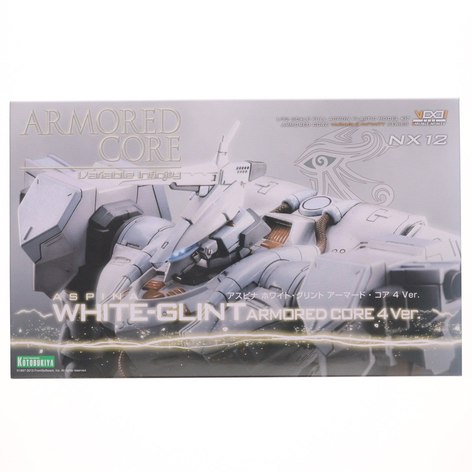 【中古即納】[PTM] (2次再販)V.I.シリーズ(ヴァリアブルインフィニティシリーズ) 1/72 アスピナ ホワイト・グリント ARMORED CORE 4 Ver. アーマード・コア4 プラモデル(VI066X) コトブキヤ(20241124)