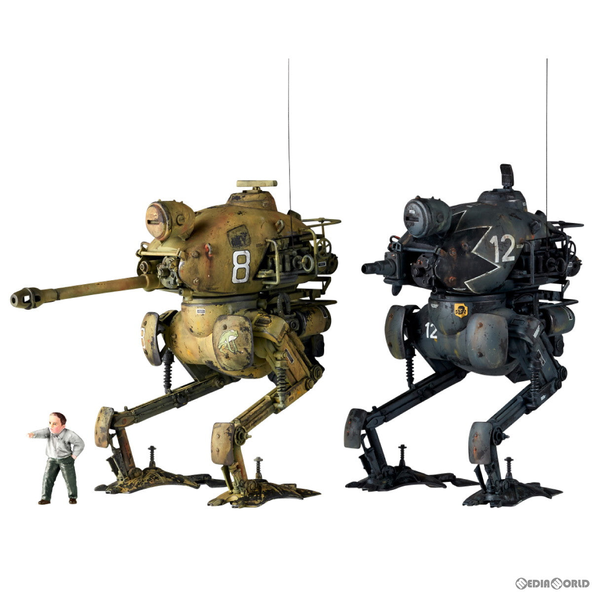 【中古即納】[PTM] ARTPLA 1/35 パックレーテ[長砲身・短砲身]&ビクター マシーネンクリーガー プラモデル(AP038) 海洋堂(20240830)