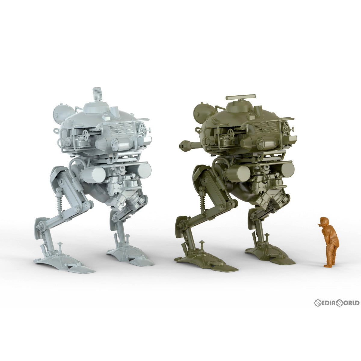 【中古即納】[PTM] ARTPLA 1/35 パックレーテ[長砲身・短砲身]&ビクター マシーネンクリーガー プラモデル(AP038) 海洋堂(20240830)