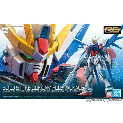 【中古即納】[PTM] (再販)RG 1/144 GAT-X105B/FP ビルドストライクガンダム フルパッケージ ガンダムビルドファイターズ プラモデル(5063084) バンダイスピリッツ(20240731)