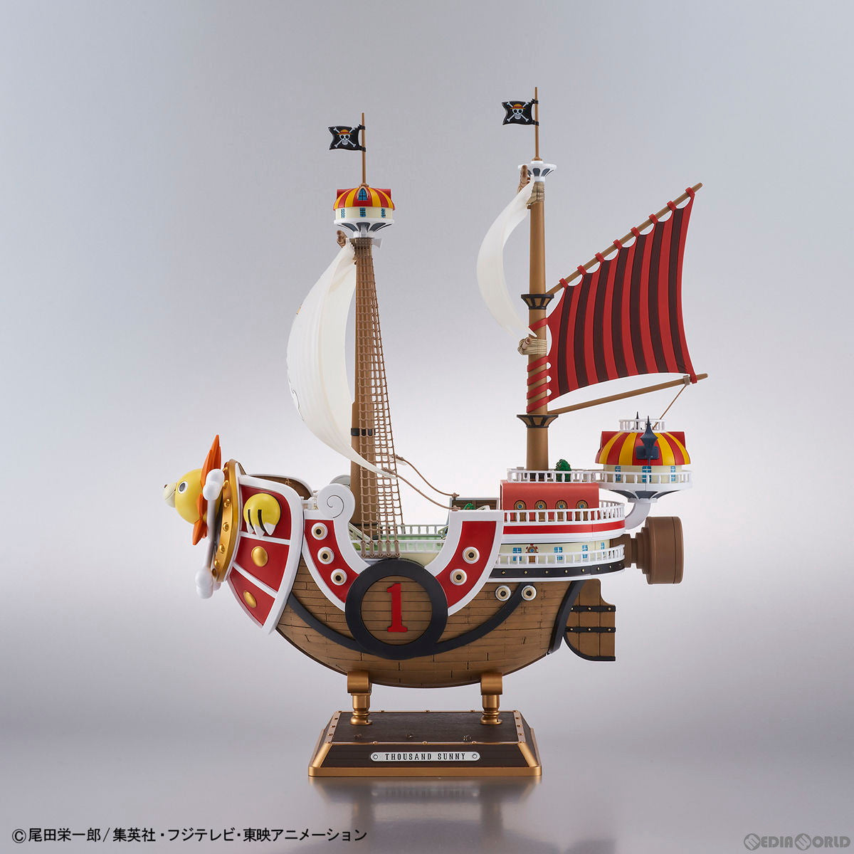 【中古即納】[PTM] (再販) 本格帆船プラモシリーズ サウザンド・サニー号 ワノ国編Ver. ONE PIECE(ワンピース) プラモデル(5060269) バンダイスピリッツ(20240731)